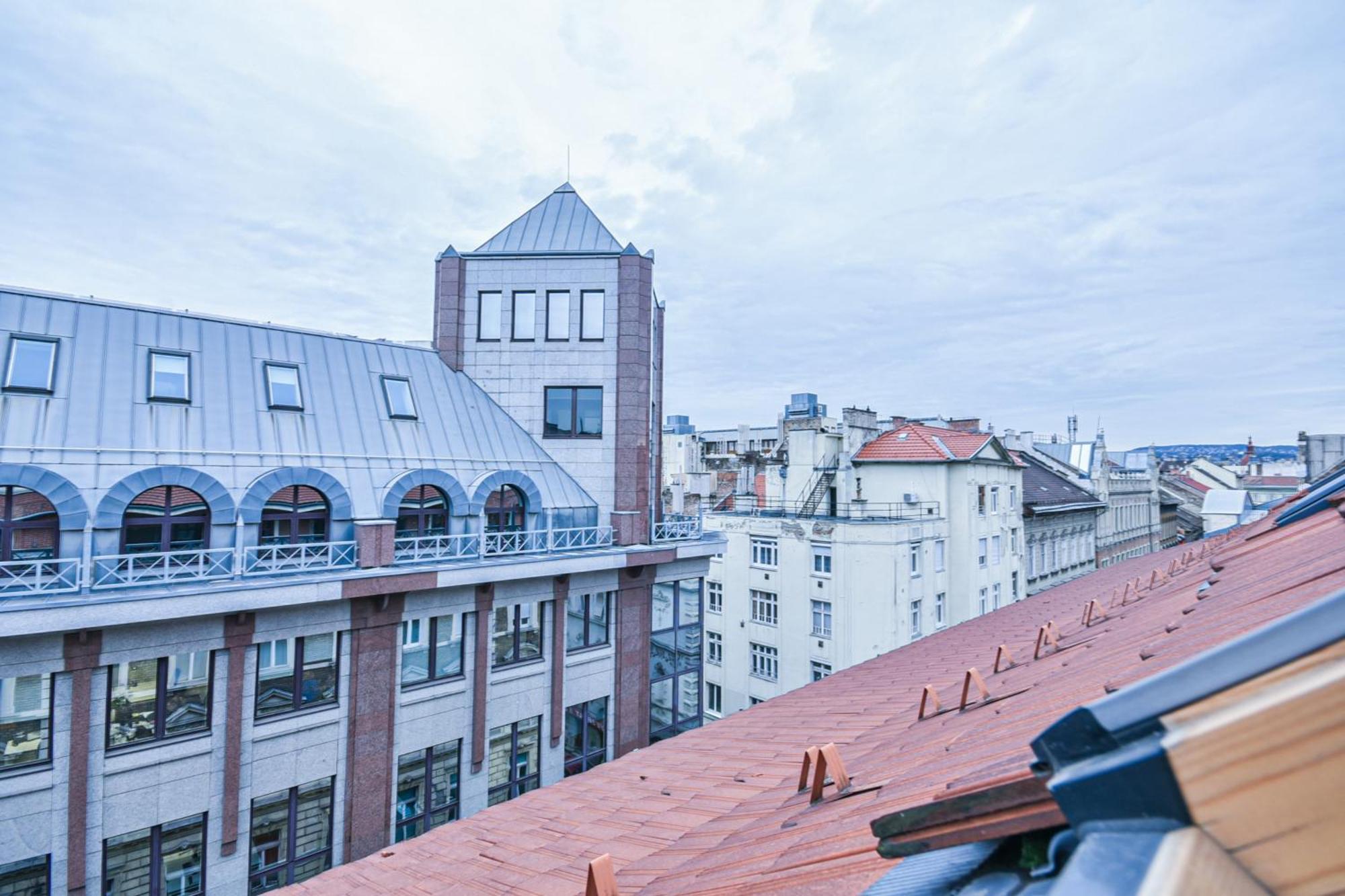 Roof Top Penthouse Apartment Budapest Exterior photo